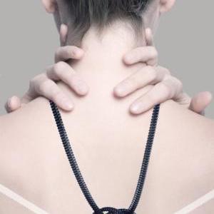 Knot Necklace - Zipper Jewelry - Heavy Metal -..